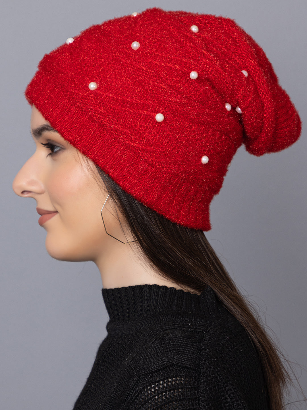 WOOLEN CAP FOR WOMEN