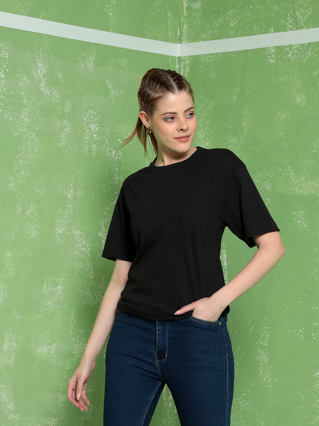 Kvetoo Women Casual Wear Cotton Tshirt