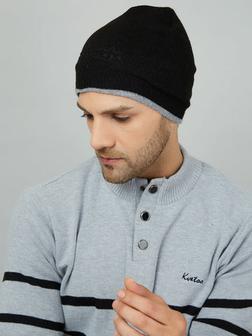 WOOLEN BEANIE CAP FOR MEN