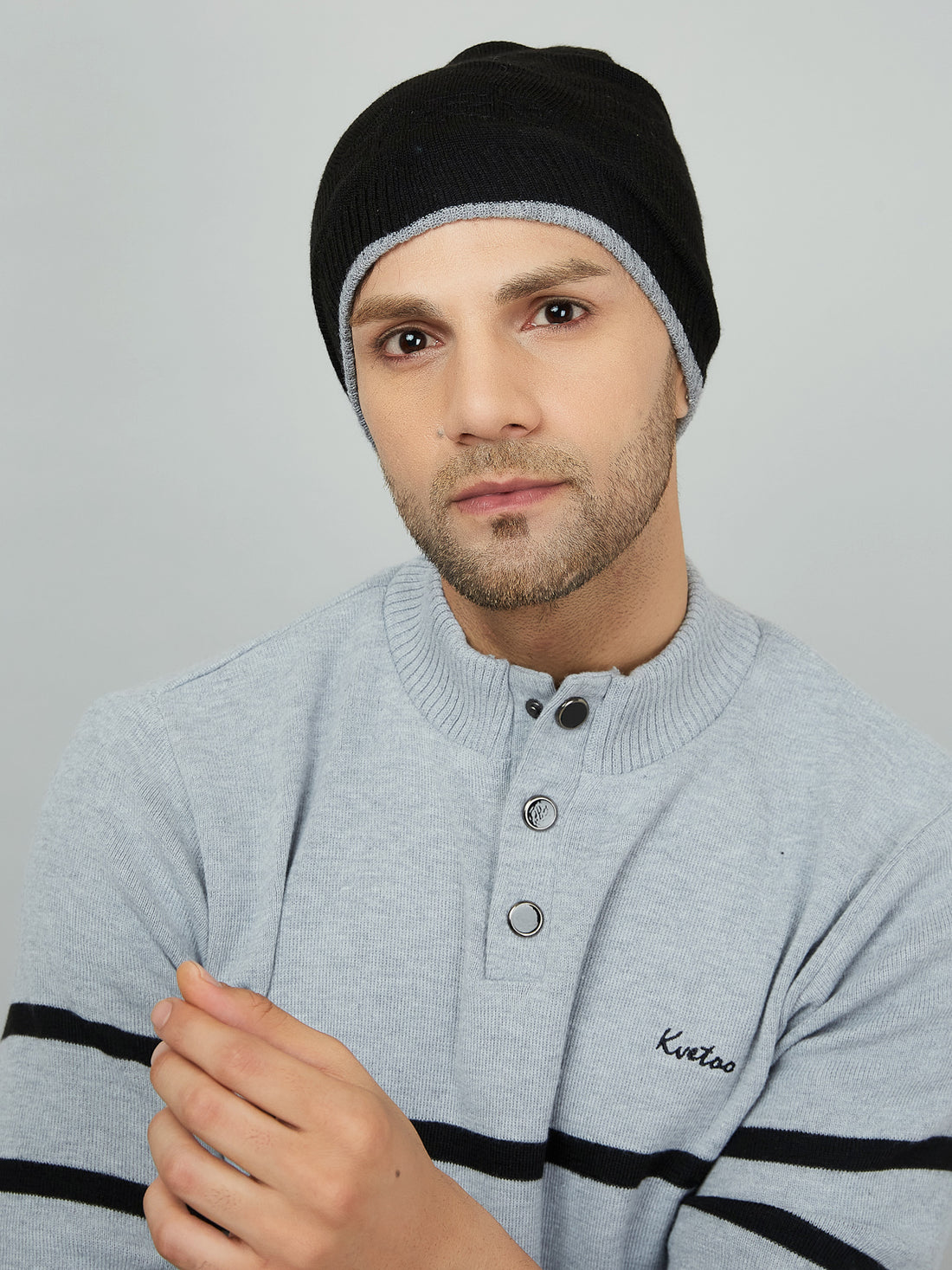 WOOLEN BEANIE CAP FOR MEN