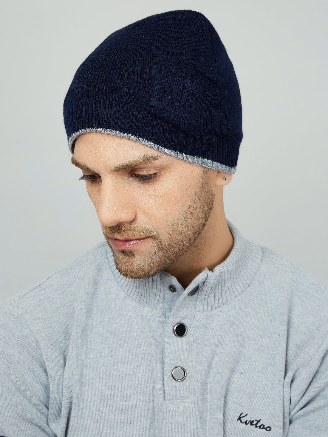 WOOLEN BEANIE CAP FOR MEN