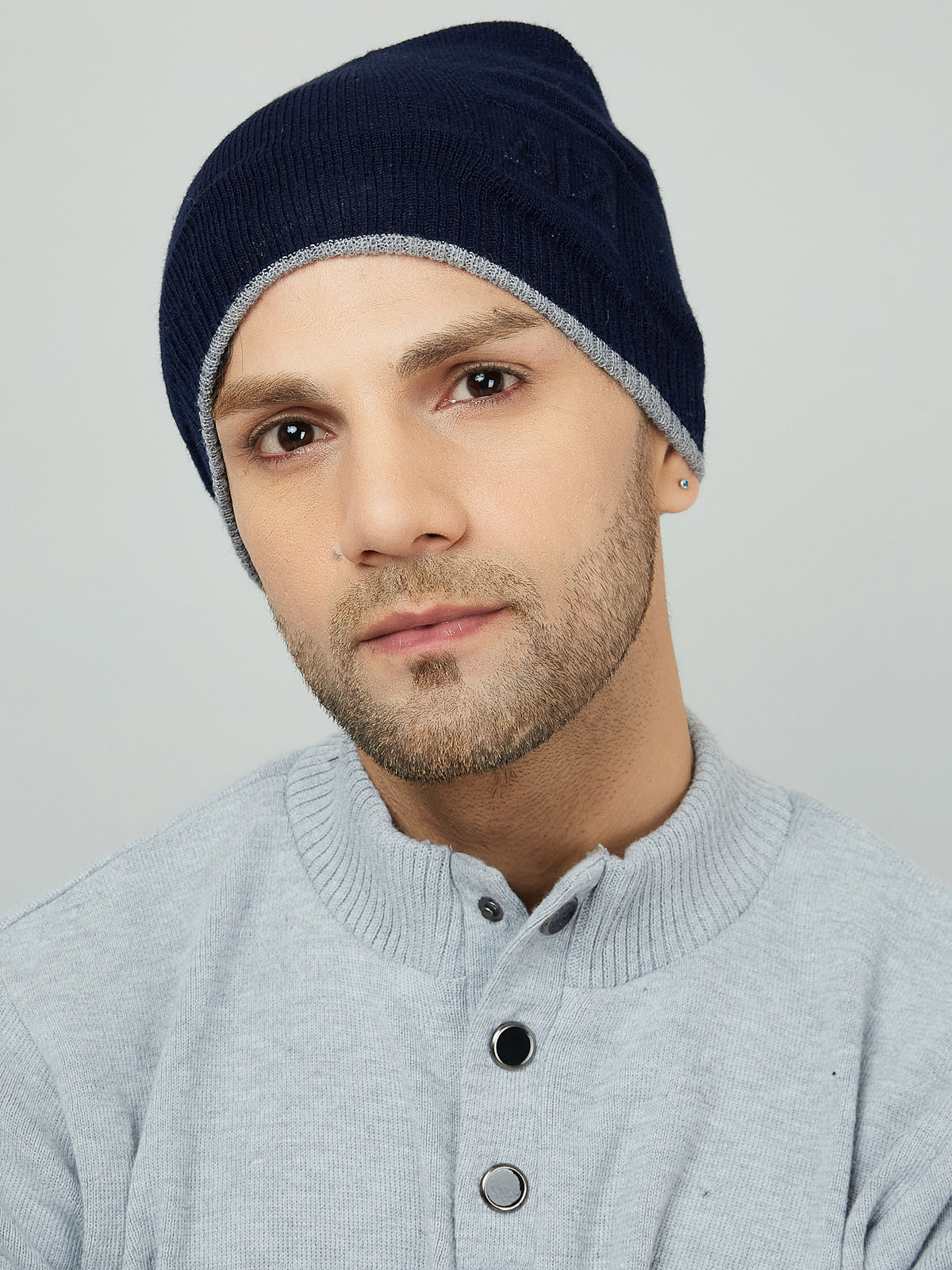 WOOLEN BEANIE CAP FOR MEN