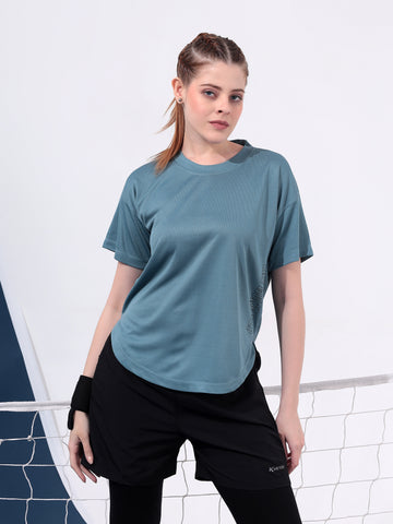 Women Steel Apple Cut Top