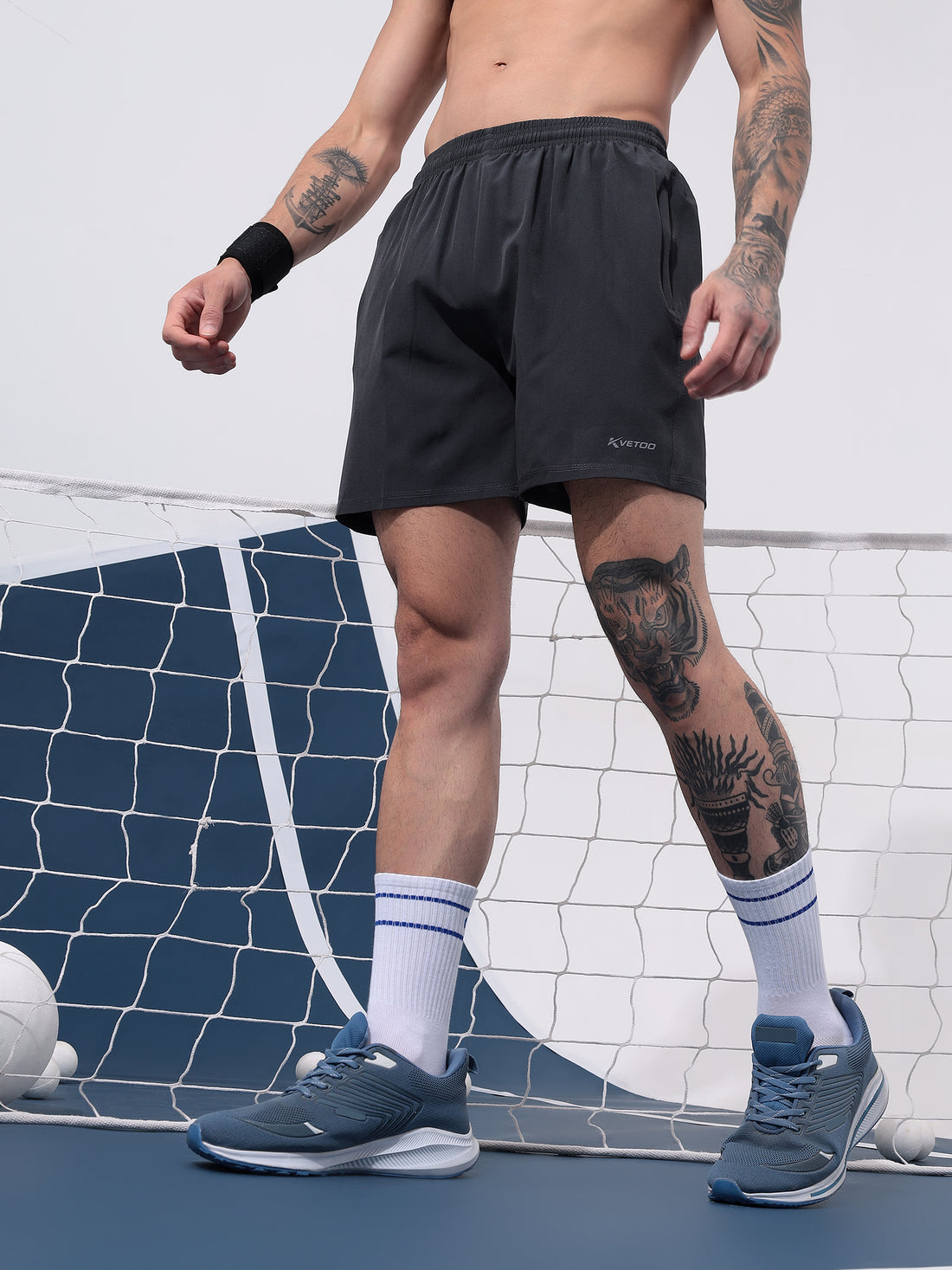 Kvetoo Men’s Elite Training Shorts – Performance Gym & Workout Wear