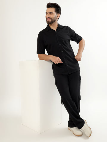 Kvetoo Mens Oversized Summer Wear Co-ord Set