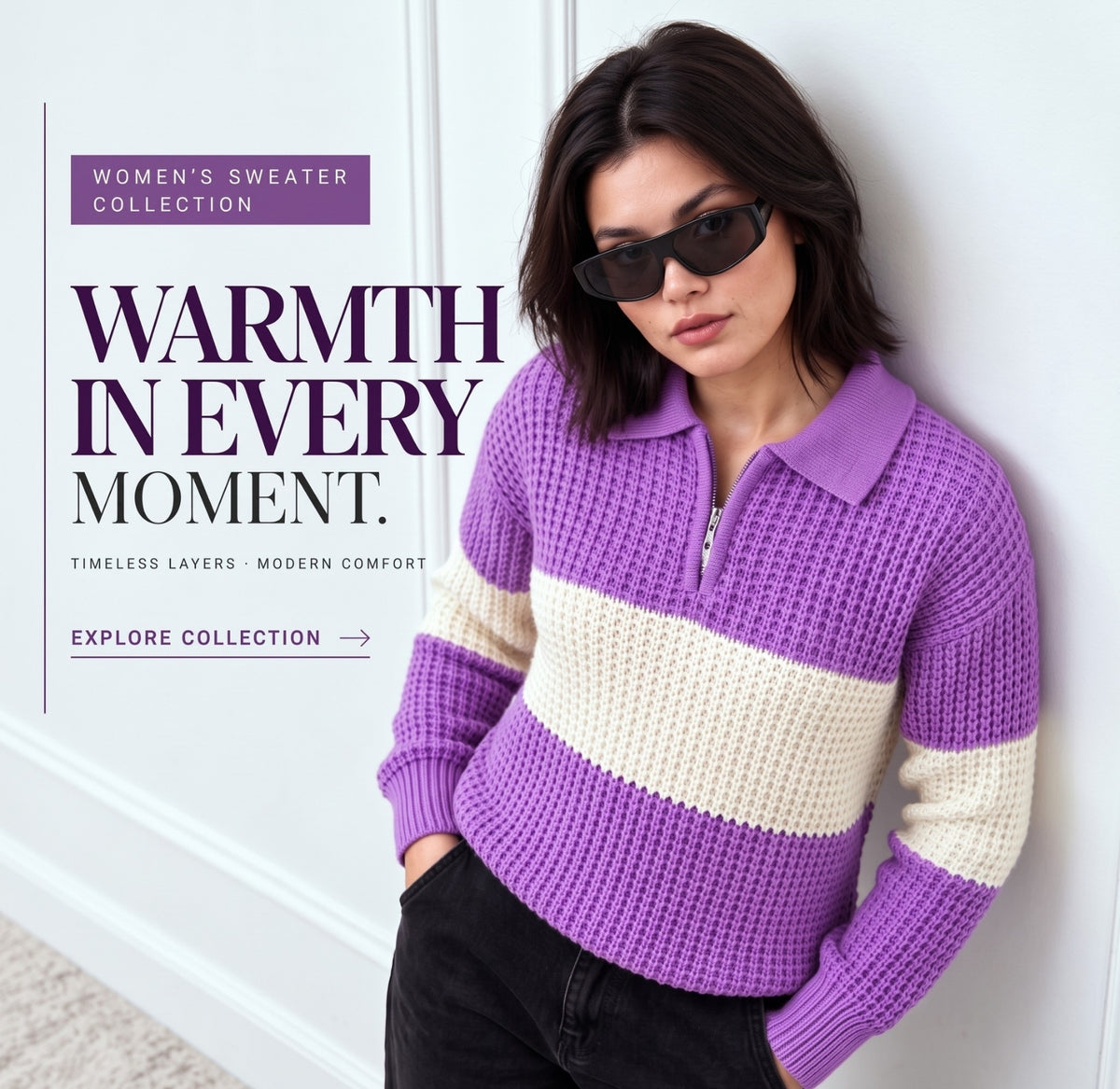 Women’s sweaters collection