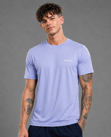Men's Grey Round Neck T shirt