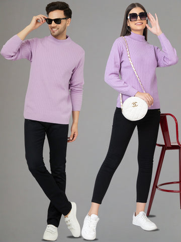 TURTLE NECK SWEATERS FOR COUPLE