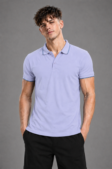 Men's Polo Grey T shirt